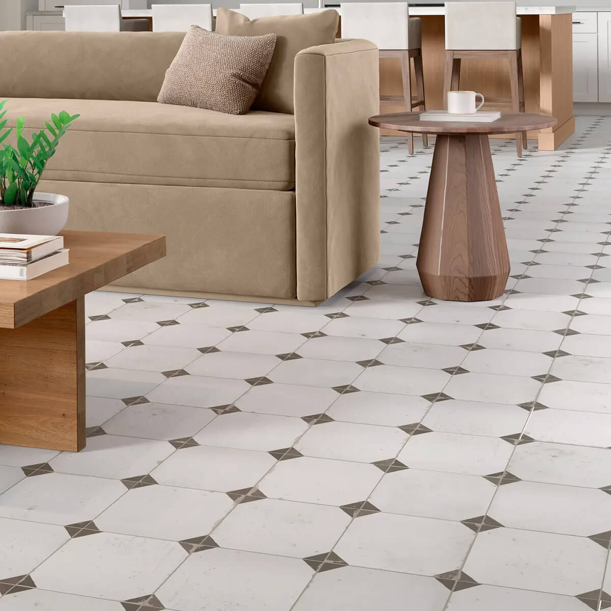 Tile flooring for living area | CarpetsPlus COLORTILE of Wyoming